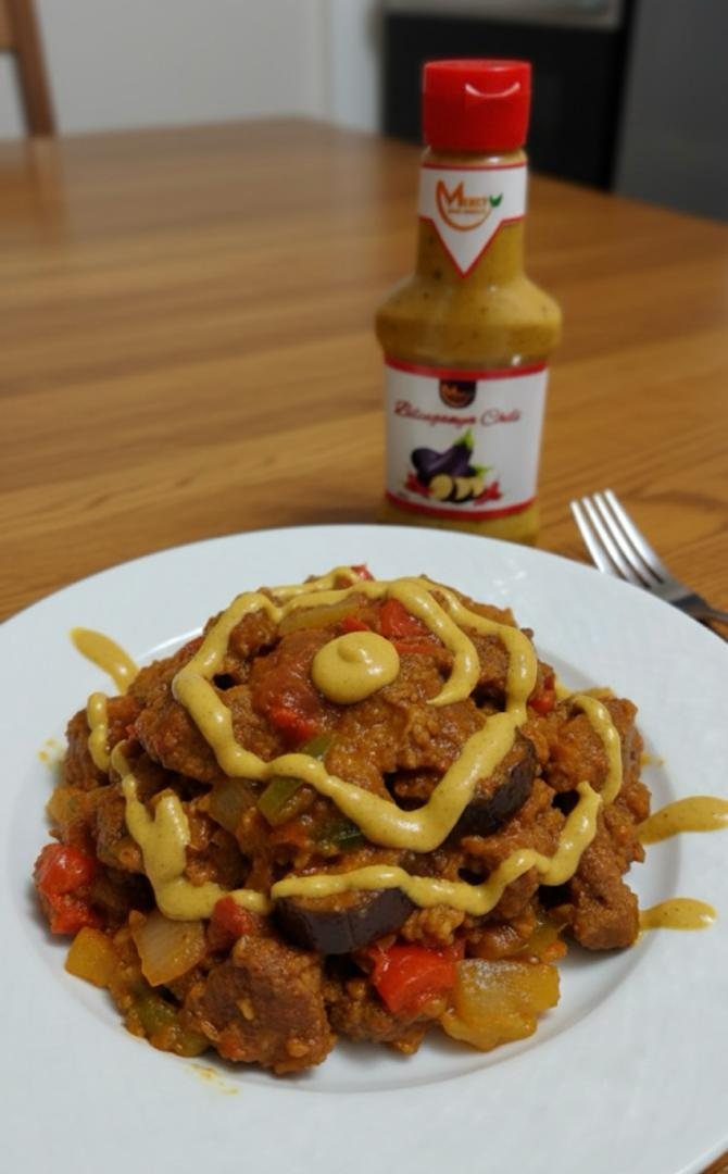 Mercy chili on the shelf